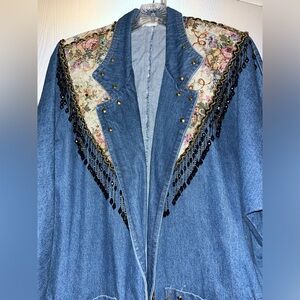 Vintage Oversized Jean Jacket